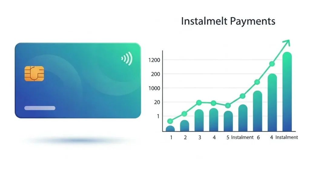 신용카드 할부 현금화 구조 개요 이미지