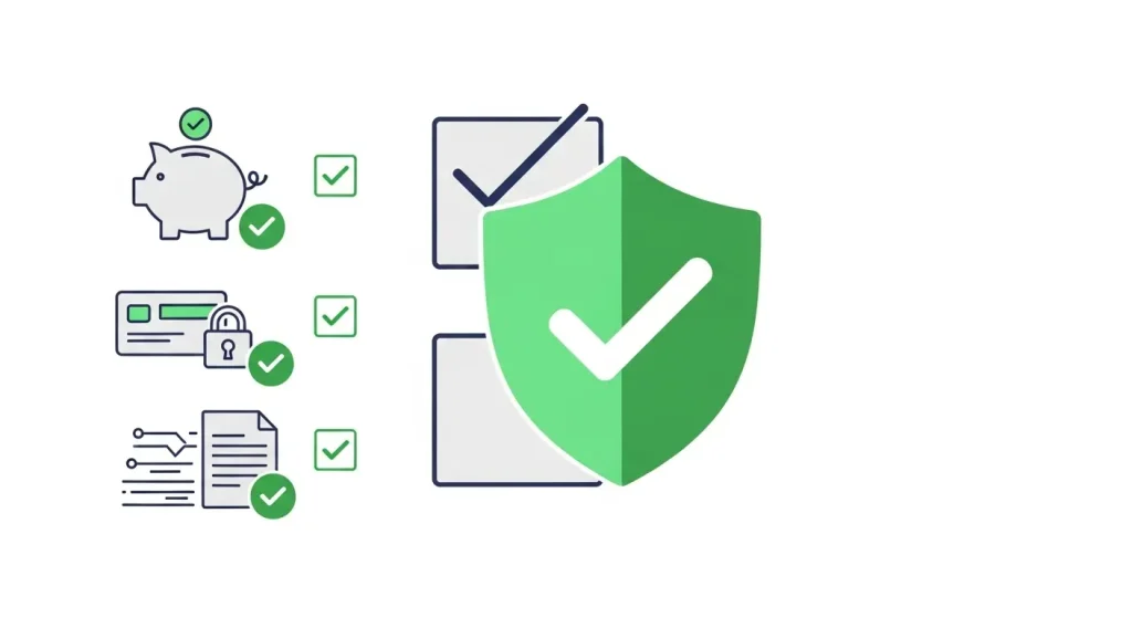 신용카드 현금화 안전 이용 체크리스트 이미지