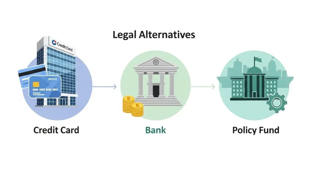 신용카드 오프라인 현금화 대신 선택하는 합법 자금 조달 옵션