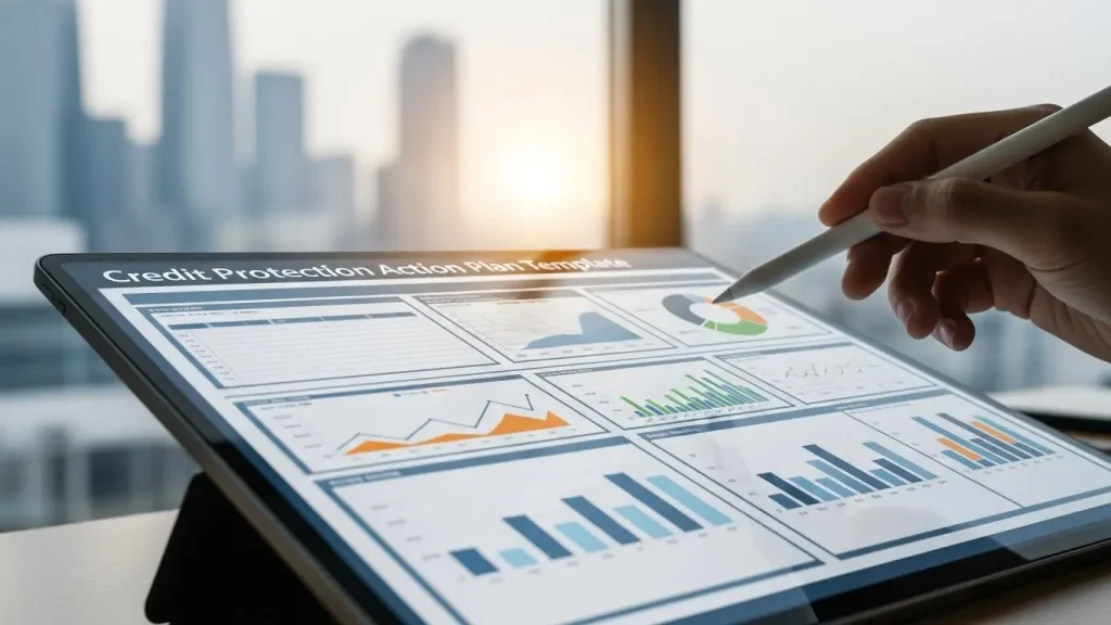 신용을 지키는 실행 플랜 템플릿 체크리스트